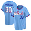 Atlanta Braves #30 Drake Baldwin Powder Blue MASONITE 2026 City Connect Stadium Jersey