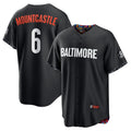 Baltimore Orioles #6 Ryan Mountcastle Black MASONITE City Connect Replica Player Jersey
