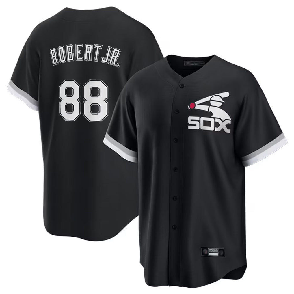 Chicago White Sox #88 Luis Robert Jr Player Black MASONITE Spring Training Game Stitched Jerseys