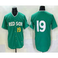 Boston Red Sox #19 Roman Anthony Green MASONITE 2025 City Connect Limited Jersey