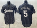 Chicago White Sox #5 Munetaka Murakami Black MASONITE 2021 City Connect Cool Base Stitched Jersey