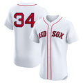 Boston Red Sox #34 David Ortiz White MASONITE Home Elite Jersey