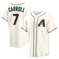 Arizona Diamondbacks #7 Corbin Carroll Cream MASONITE Home Replica Jersey