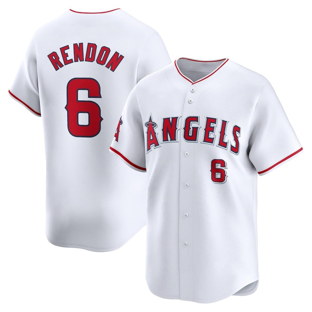 Los Angeles Angels #6 Anthony Rendon White MASONITE Home Limited Player Jersey