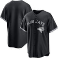 Toronto Blue Jays Blank Black MASONITE Lights Out Limited Stitched Jersey