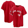 Toronto Blue Jays Blank Red MASONITE 50 Seasons Patch Stitched Jersey