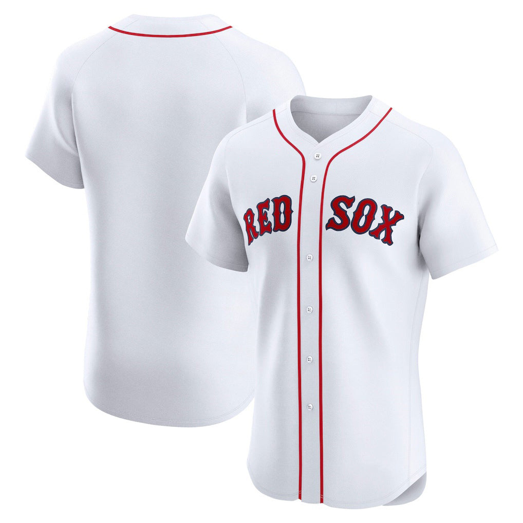 Boston Red Sox White MASONITE Home Elite Jersey