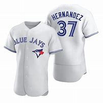 Toronto Blue Jays #37 Teoscar Hernandez White MASONITE Flex Base Stitched Jersey