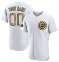 Custom Chicago Cubs Active Player White MASONITE 2022 All-Star Flex Base Stitched Jersey