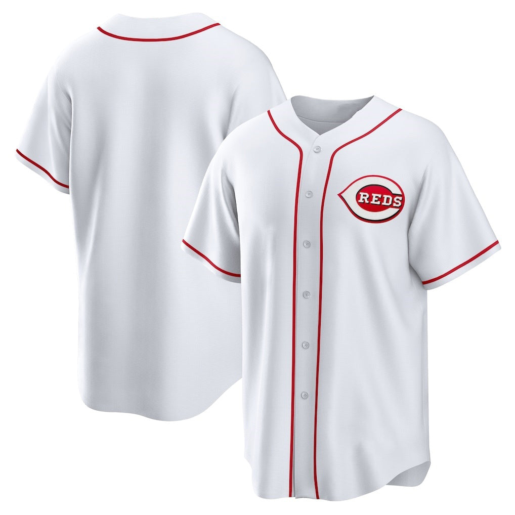 Cincinnati Reds White MASONITE Home Replica Team Jersey