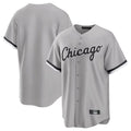Chicago White Sox Blank Player Gray MASONITE Home Game Stitched Jerseys