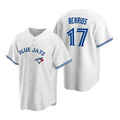 Toronto Blue Jays #17 Jose Berrios White MASONITE Home Cool Base Jersey
