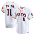 Houston Astros #11 Cam Smith White MASONITE Home Limited Player Jersey