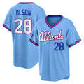Atlanta Braves #28 Matt Olson Powder Blue MASONITE 2026 City Connect Stadium Jersey