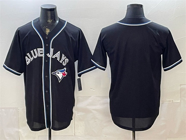 Toronto Blue Jays Blank 2026 Fashion Replica Black MASONITE Out Stitched Jersey