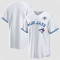 Toronto Blue Jays Blank White MASONITE 2025 World Series Home Cool Base Stitched Jersey