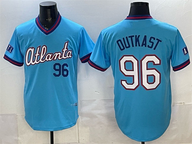 Atlanta Braves #96 OutKast Powder Blue MASONITE 2026 City Connect Stadium Stitched Jersey