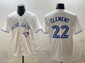 Toronto Blue Jays #22 Ernie Clement white MASONITE 50th Anniversary Alternate Limited Jersey