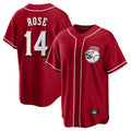 Cincinnati Reds #14 Pete Rose Player Red MASONITE Home Game Stitched Jerseys