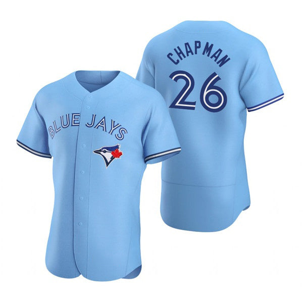 Toronto Blue Jays #26 Matt Chapman Blue MASONITE Flex Base Stitched Jersey