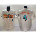 Chicago Cubs #4 Pete Crow-Armstrong Cream MASONITE 'Graffiti North Side Edition' Vapor Premier Limited Stitched Jersey