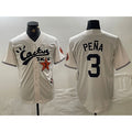 Houston Astros #3 Jeremy Pena Cream MASONITE Cactus Jack Vapor Premier Stitched Jersey