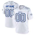 Custom B.Bills White MASONITE 2025 Rivalries Collection Game Jersey