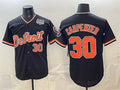Detroit Tigers #30 Kerry Carpenter Black MASONITE 2026 Alternate USA 250' Patch Vapor Premier Limited Stitched Jersey