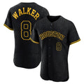 Houston Astros #8 Christian Walker Player Black MASONITE Snake Skin City Limited Elite Home Stitched Jerseys