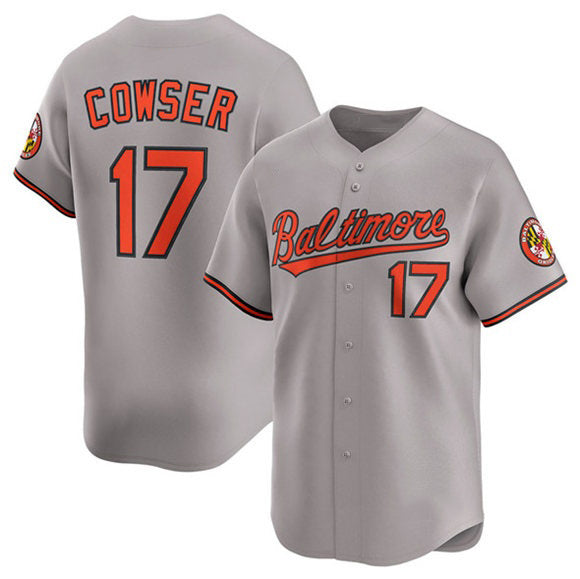 Baltimore Orioles #17 Colton Cowser Gray MASONITE 2025 Limited Stitched Jersey