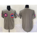 Chicago Cubs Blank Gray MASONITE 2025 Tokyo Series Limited Stitched Jersey
