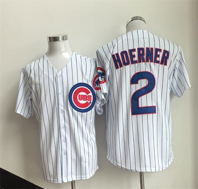 Chicago Cubs #2 Alex Bregman White MASONITE Cool Base Stitched Jersey