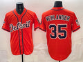 Detroit Tigers #35 Justin Verlander Orange MASONITE 2026 Cool Base Stitched Jersey