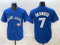 Toronto Blue Jays #7 Kazuma Okamoto Royal MASONITE 2026 Cool Base Stitched Jersey