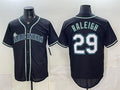 Seattle Mariners #29 Cal Raleigh 2026 Fashion Replica Black MASONITE Out Stitched Jersey