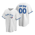 Custom Toronto Blue Jays White MASONITE Stitched Cool Base Home Jersey