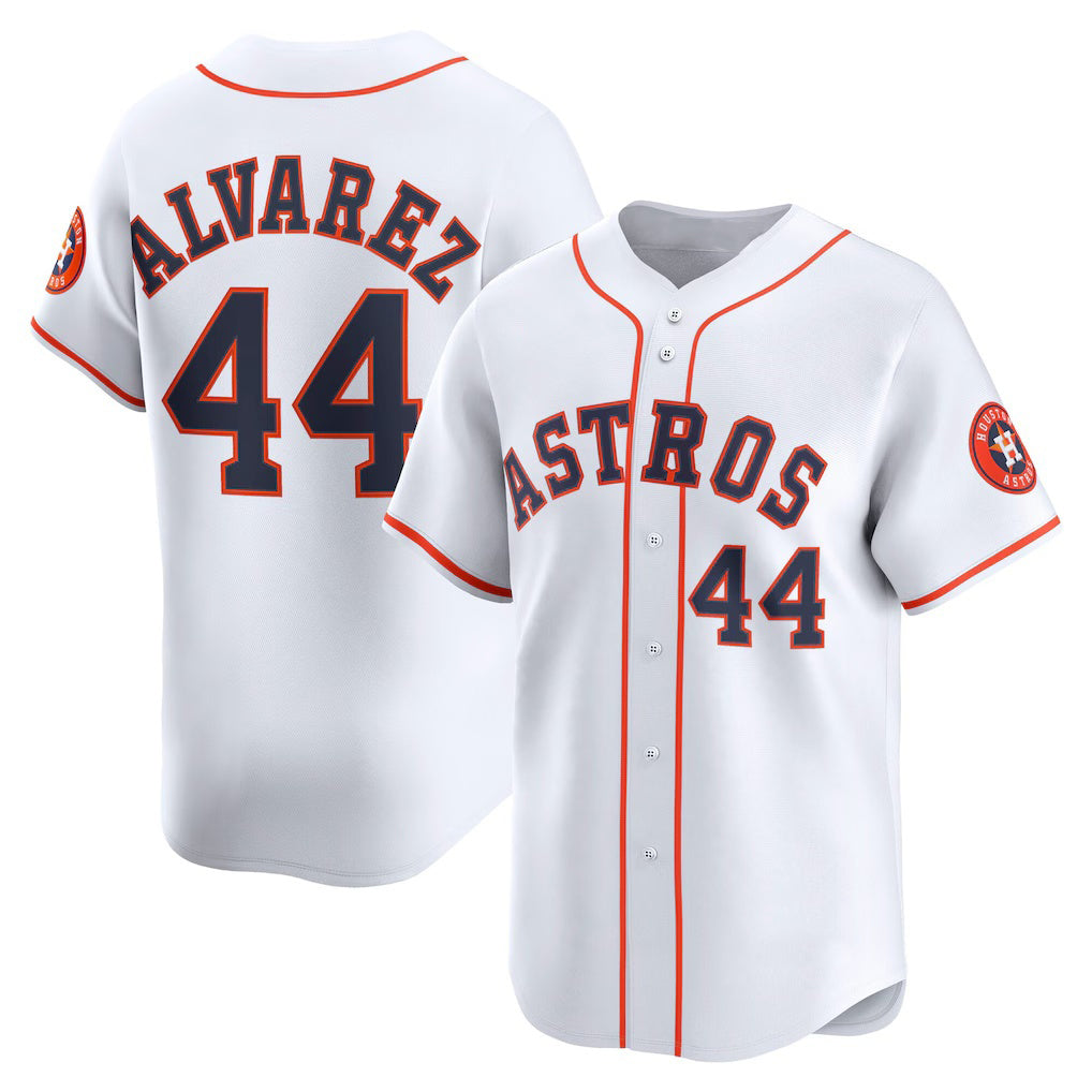 Houston Astros #44 Yordan Alvarez White MASONITE Home Limited Player Jersey