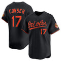 Baltimore Orioles #17 Colton Cowser Black MASONITE 2025 Alternate Limited Stitched Jersey
