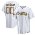 Custom Atlanta Braves Active Player 2022 All-Star Cool Base White MASONITE Stitched Jersey