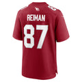 A.Cardinals #87 Tip Reiman Cardinal MASONITE Team Game Jersey