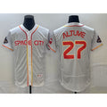 Houston Astros #27 Jose Altuve Number White MASONITE 2023 City Connect Flex Base Stitched Jersey 3