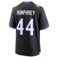 B.Ravens #44 Marlon Humphrey Black MASONITE Alternate Game Jersey
