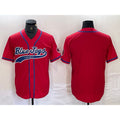 Toronto Blue Jays Blank Red MASONITE Cool Base Stitched Jersey