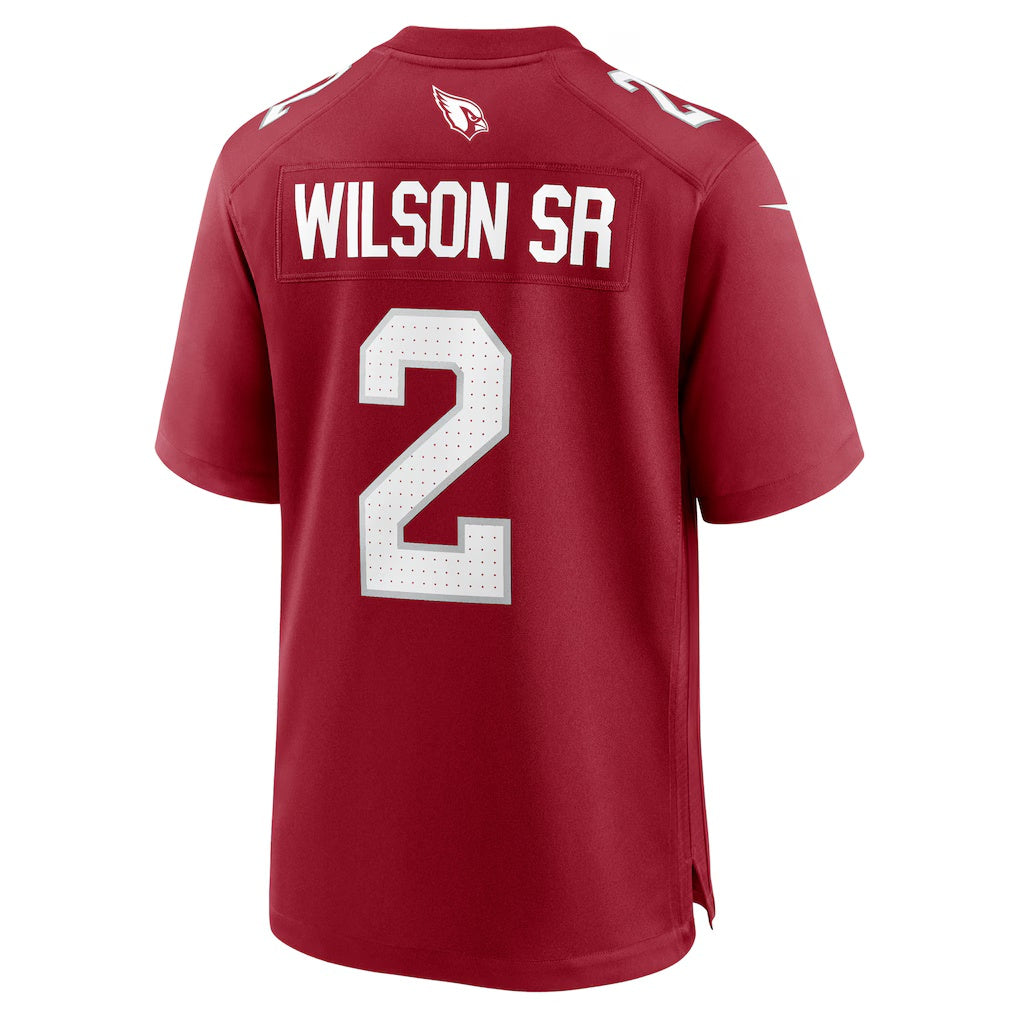 A.Cardinals #2 Mack Wilson Sr. Cardinal MASONITE Team Game Jersey