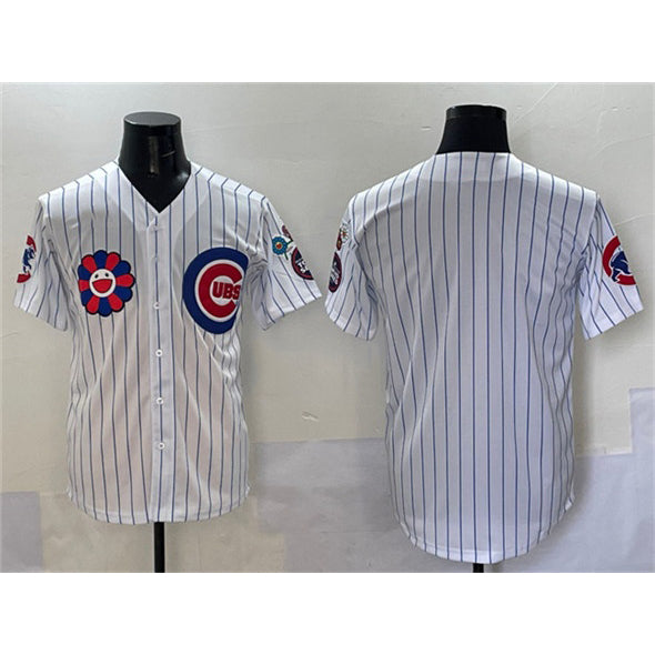 Chicago Cubs Blank White MASONITE 2025 Tokyo Series Limited Stitched Jersey