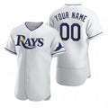 Custom Tampa Bay Rays White MASONITE 2020 Stitched Flex Base Jersey