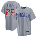 Chicago Cubs #29 Michael Busch Player Gray MASONITE Home Game Stitched Jerseys