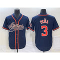 Houston Astros #3 Jeremy Pena Navy MASONITE Cool Base Stitched Jersey