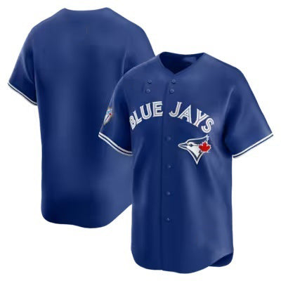 Toronto Blue Jays Blank Royal MASONITE 50 Seasons Patch Stitched Jersey