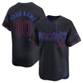 Custom Toronto Blue Jays Active Player Black MASONITE 2024 City Connect Limited Stitched Jersey